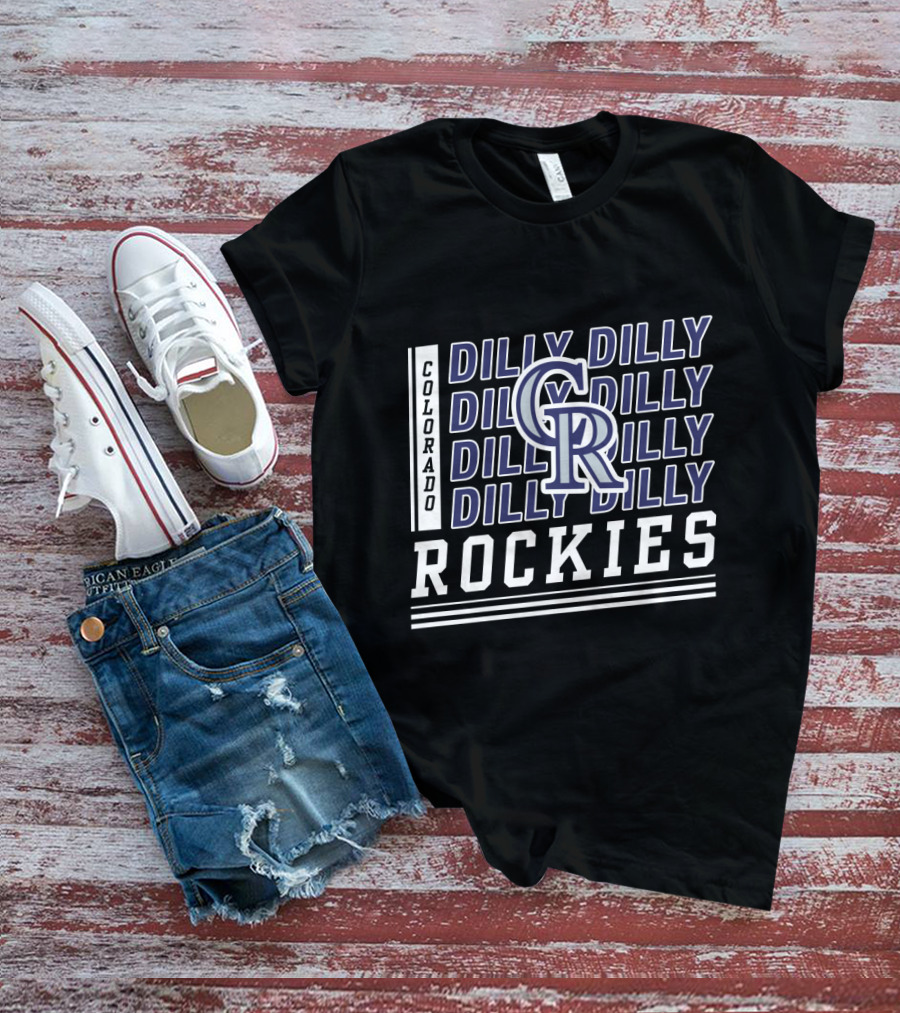 Colorado Rockies Dilly Dilly CR T-Shirt