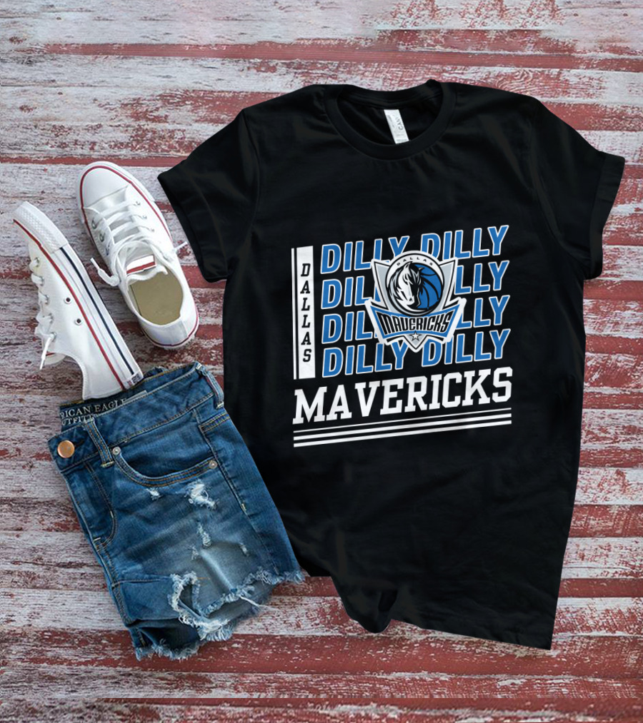 Dallas Mavericks Dilly Dilly Bud Light Mavericks Basketball Fan Gear T-Shirt