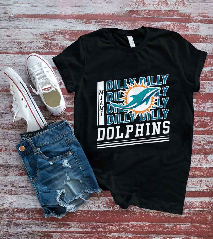 Miami Dolphins Dilly Dilly Dilly Bud Light T-Shirt