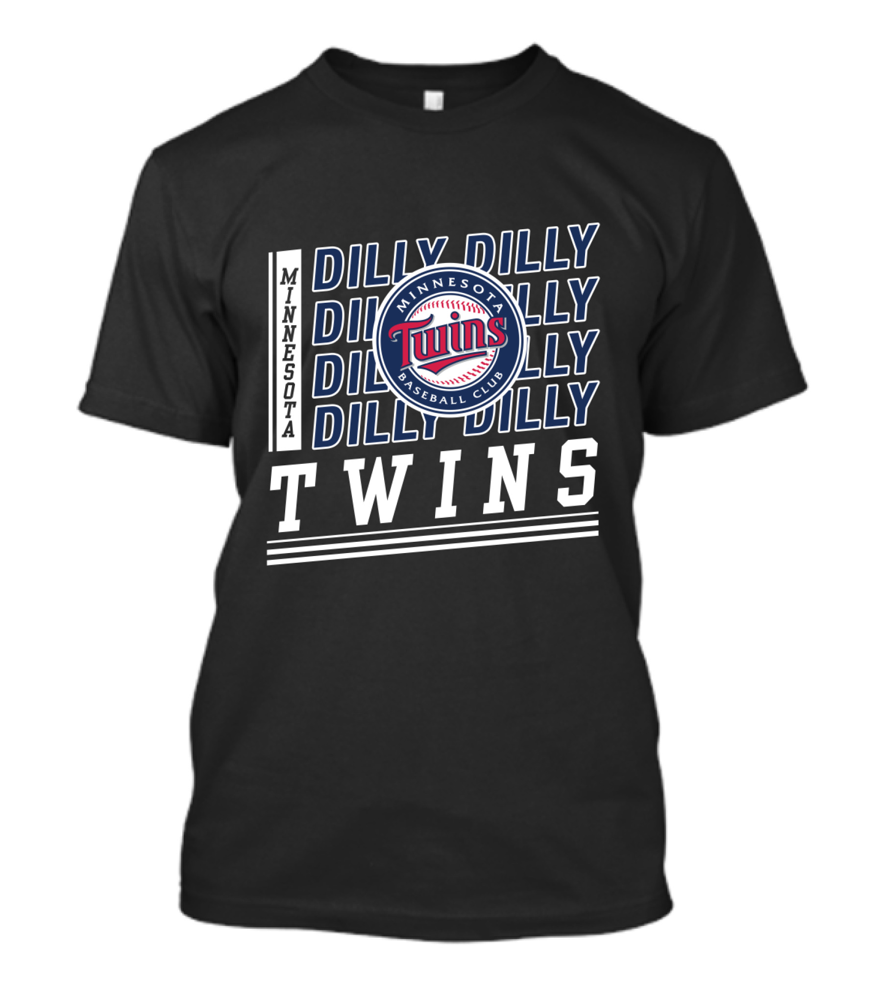 Minnesota Twins Baseball Club Dilly Dilly Repeat T-Shirt
