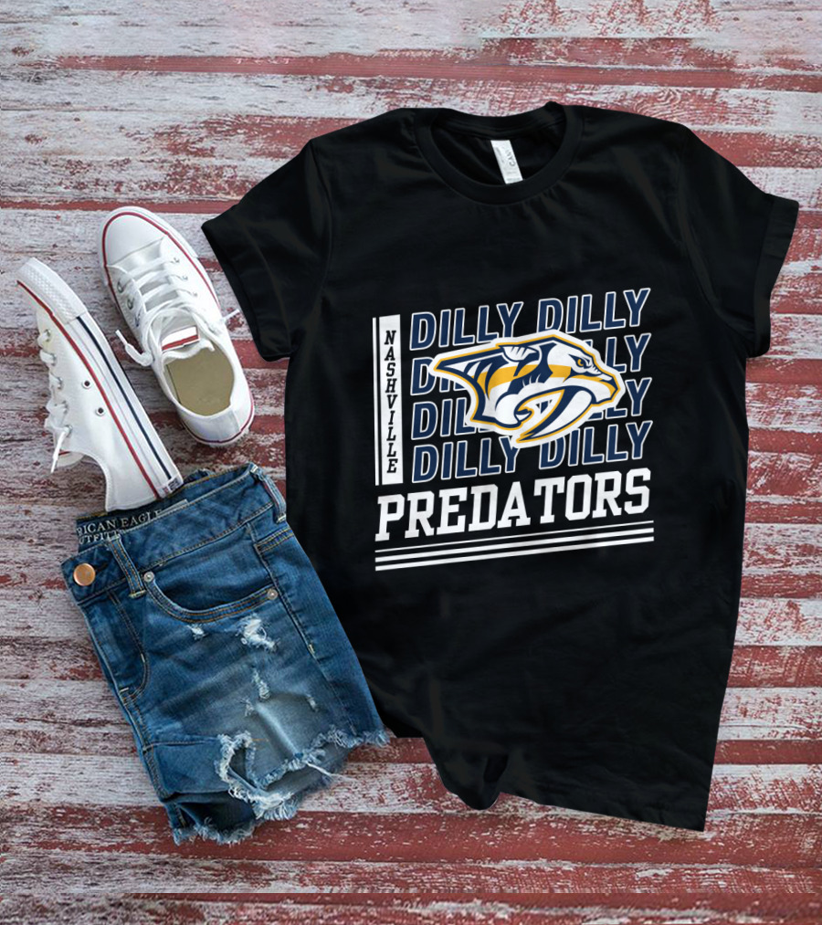 Nashville Predators Dilly Dilly Hockey Team T-Shirt