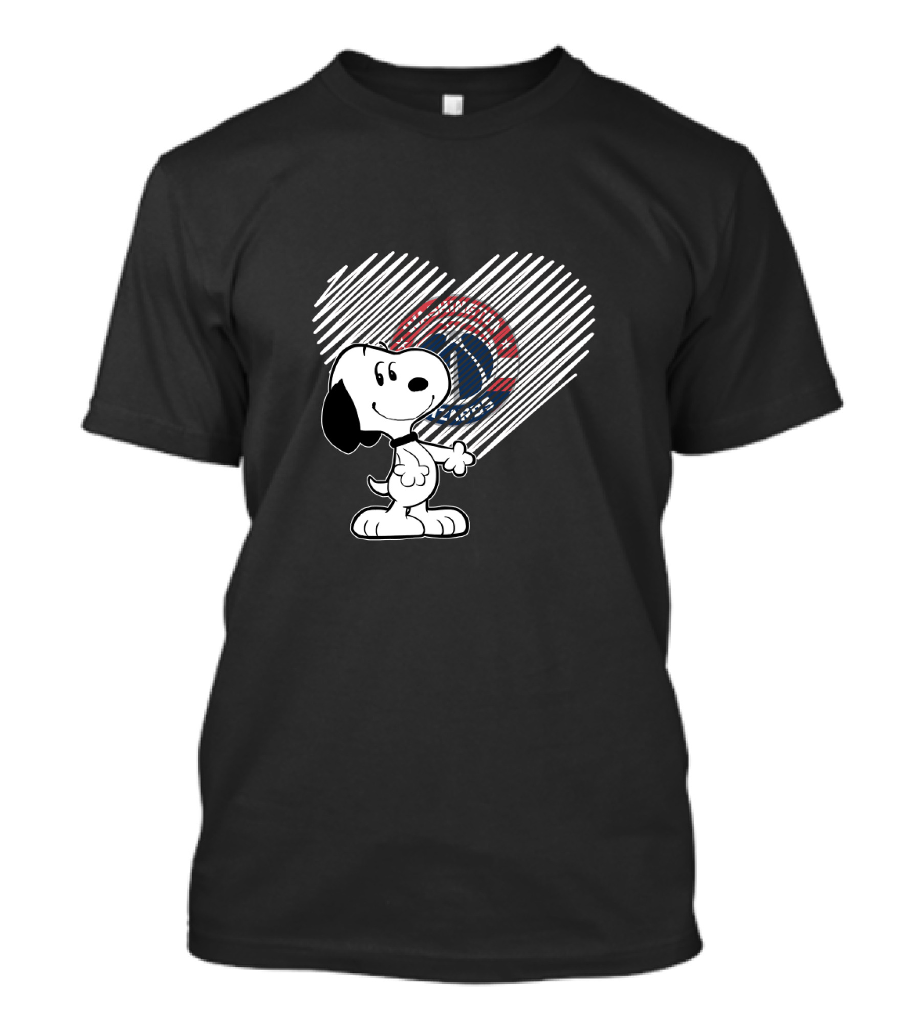 Snoopy Heart Washington Wizards Fans T-Shirt