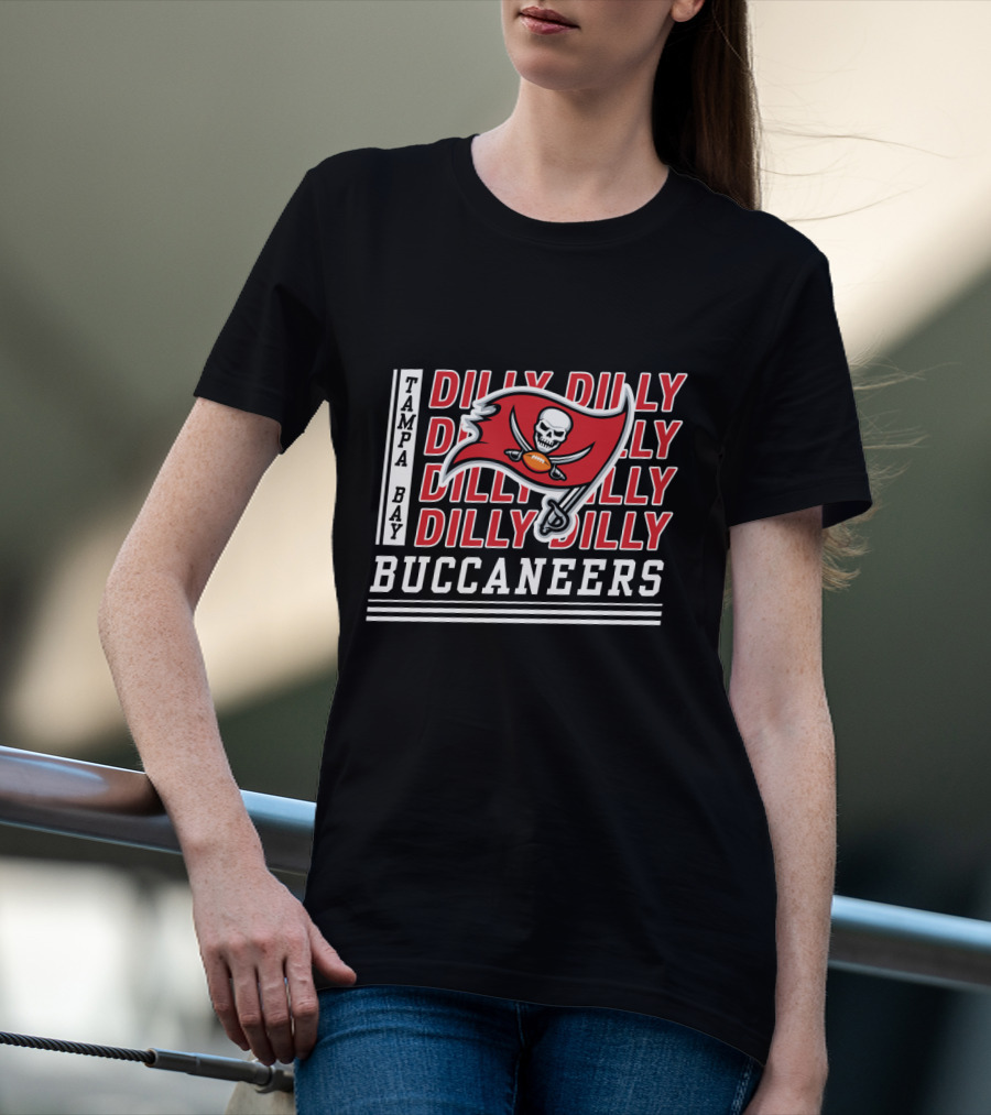 Tampa Bay Buccaneers Dilly Dilly Bud Light Football Celebration Banner T-Shirt