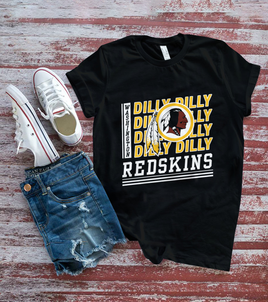 Washington Redskins Dilly Dilly Bud Light Collaboration T-Shirt