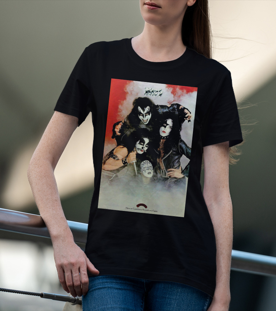 Kiss Band New On Casablanca Records And Tapes T-Shirt
