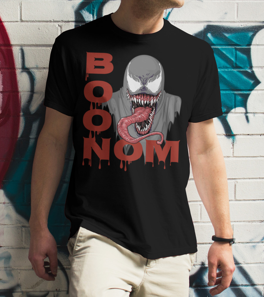 Boonom Venom-Inspired Parody Horror T-Shirt