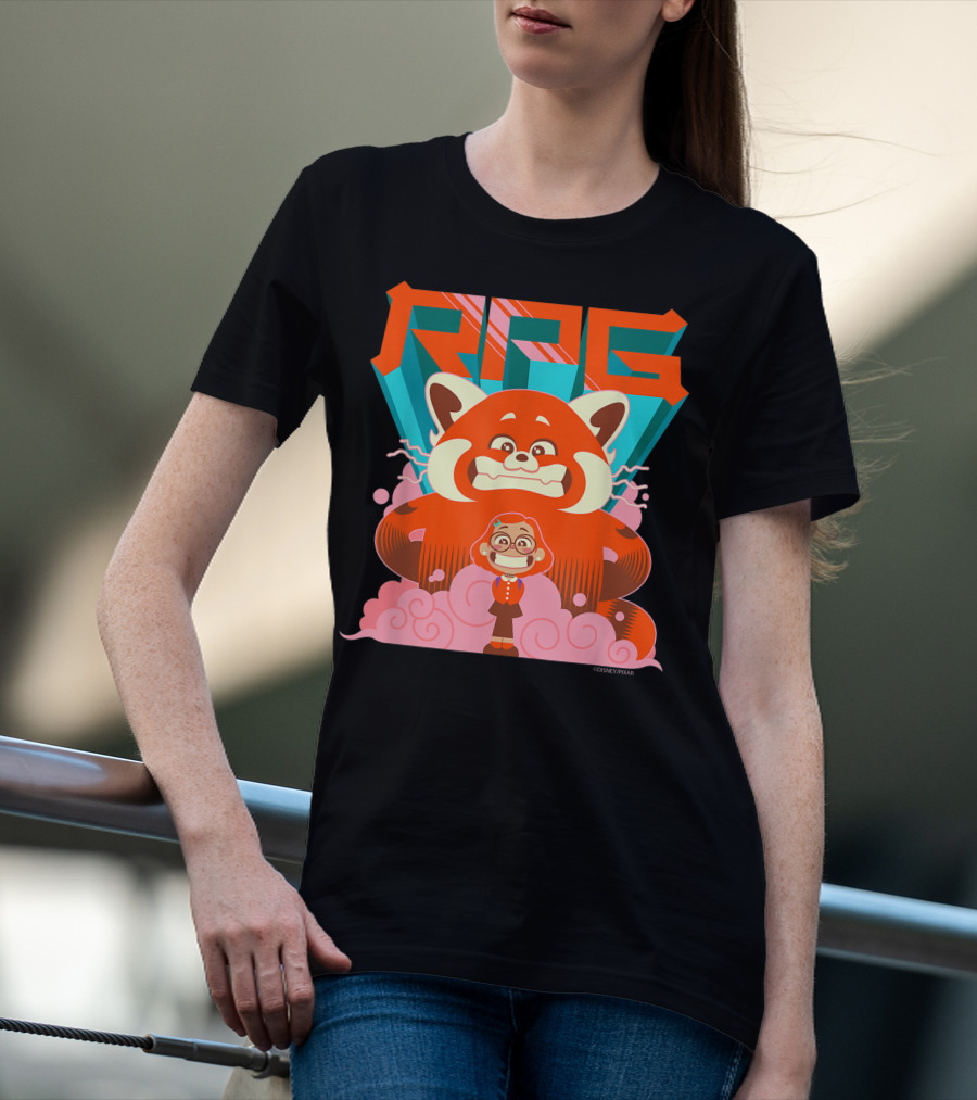 RPG Red Panda Girl Mei Disney Pixar T-Shirt