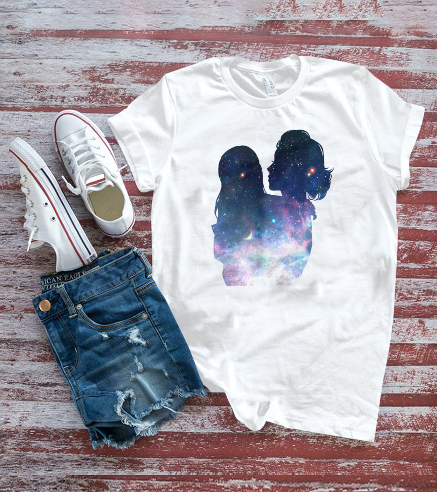 Mother Love In Me Celestial Galaxy T-Shirt