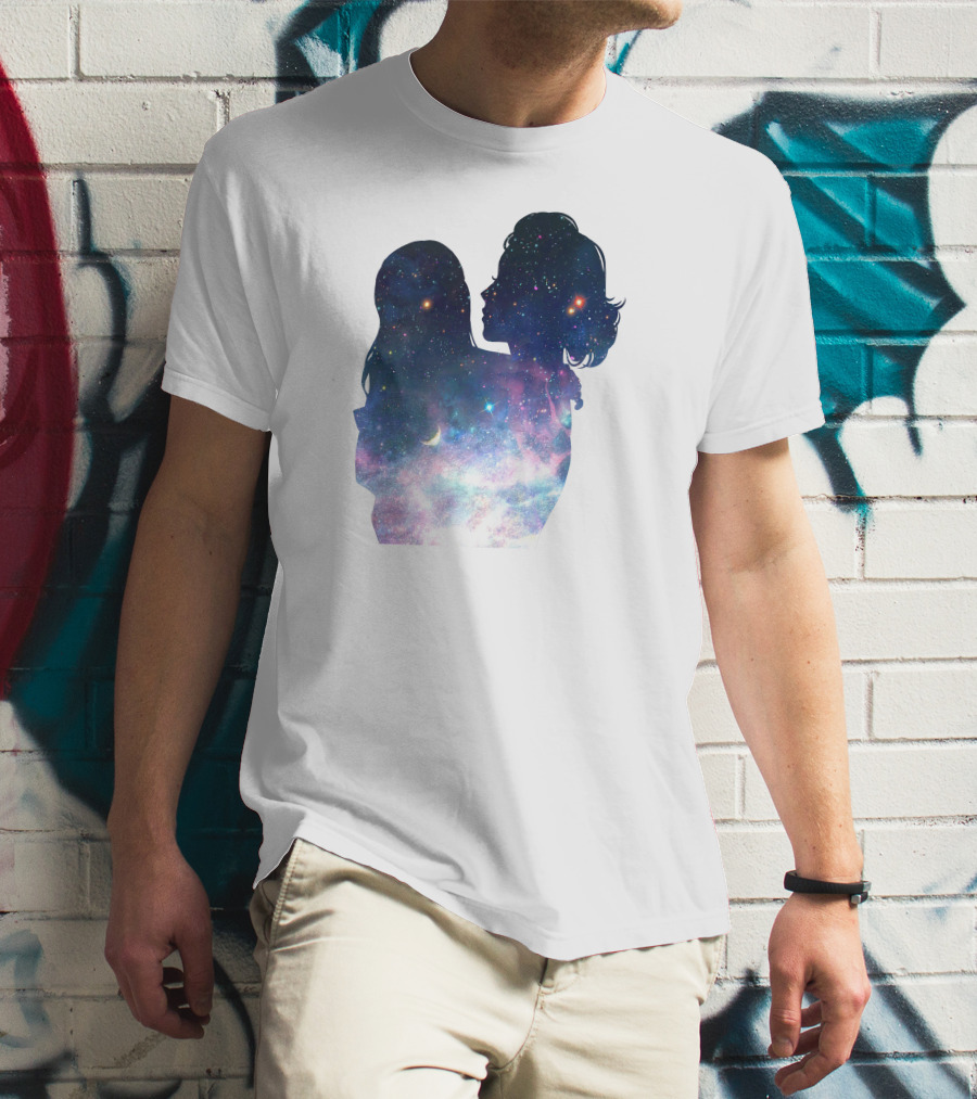 Mother Love In Me Celestial Galaxy T-Shirt