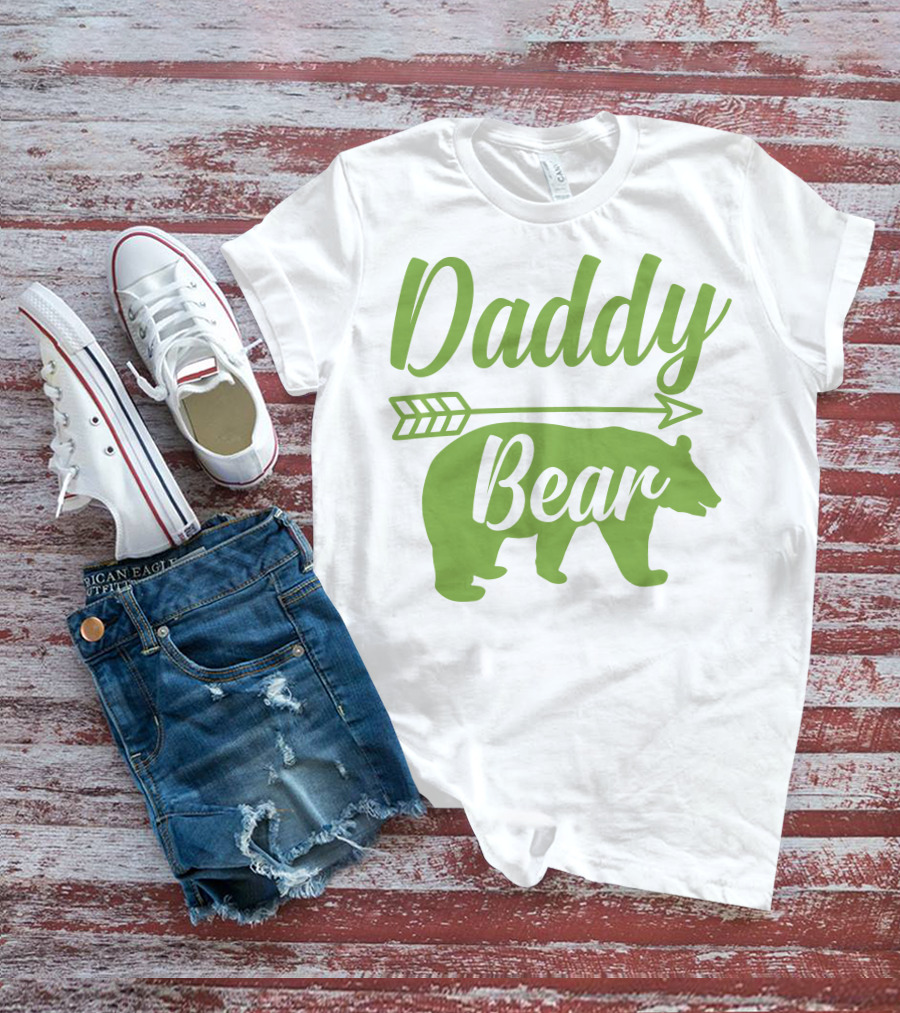 Daddy Bear Arrow T-Shirt