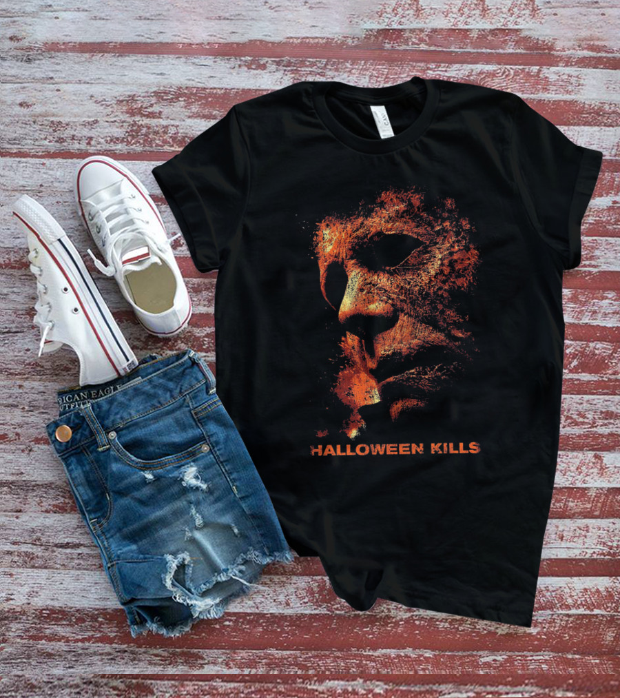 Halloween Kills Horror Movie Mask T-Shirt