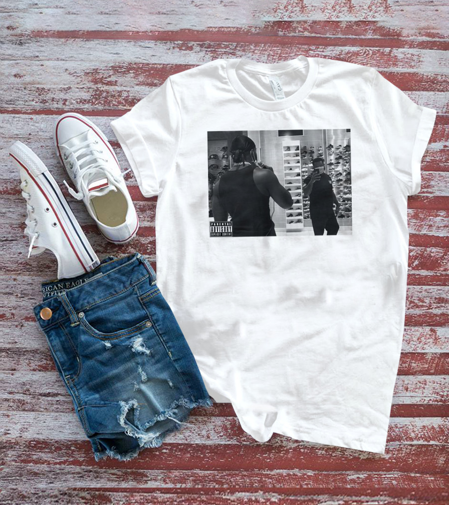 Jidion Merch PICTURE Parental Advisory Mirror Selfie Sneaker Store T-Shirt