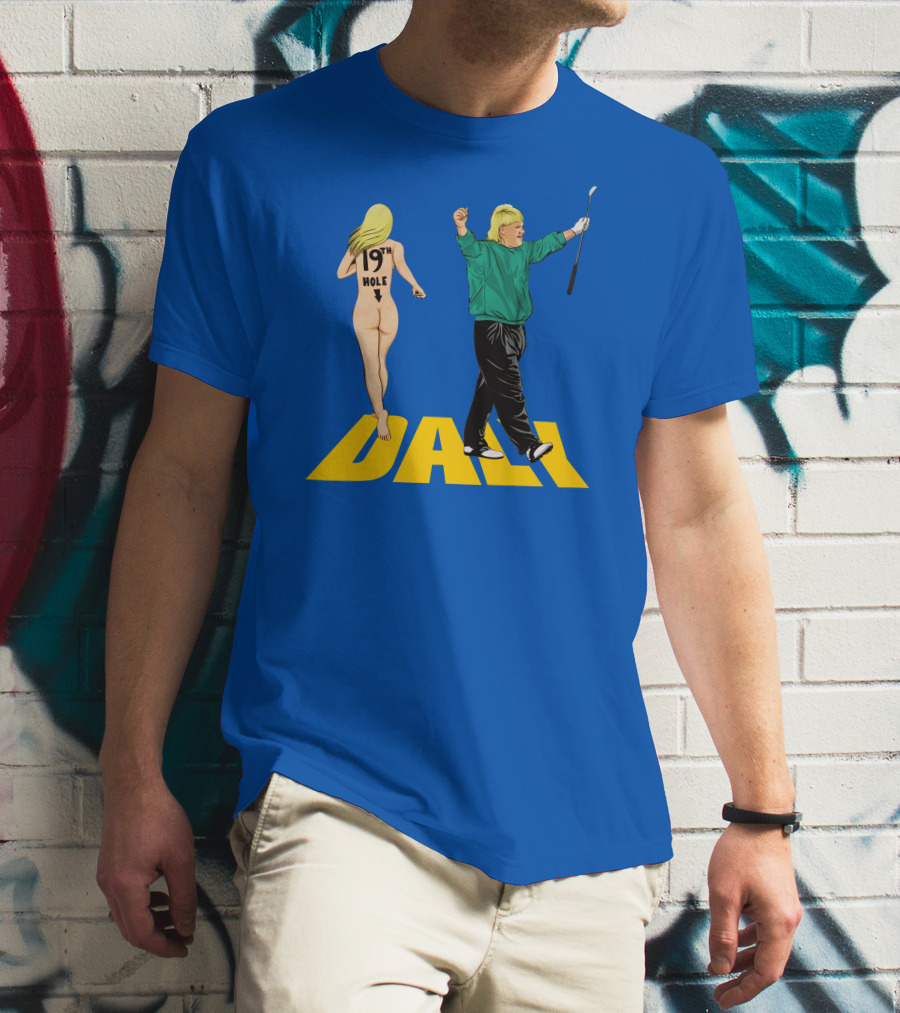 John Daly 19Th Hole Celebratory Pose With Golf Club T-Shirt