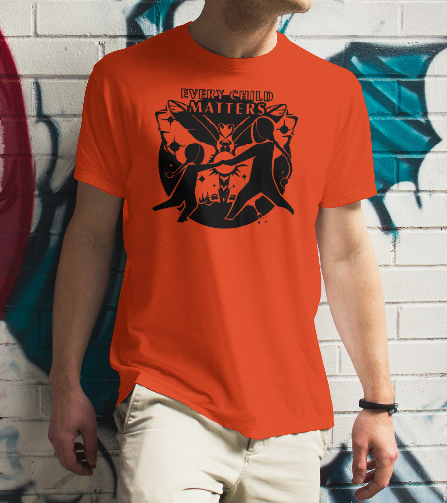 Every Child Matters Flying Back Home Butterfly Connection T-Shirt