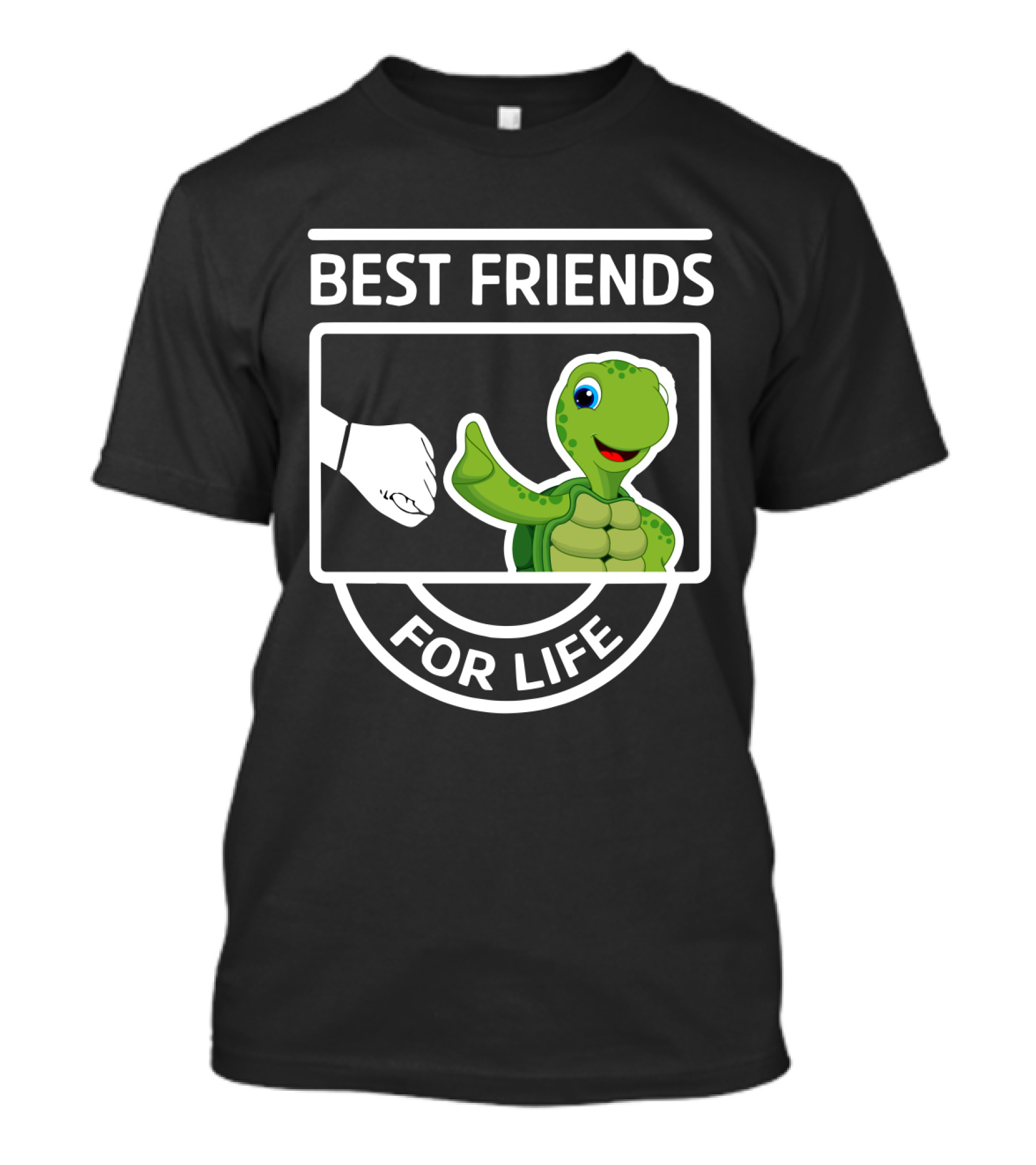 Best Friends For Life Turtle Fist Bump T-Shirt