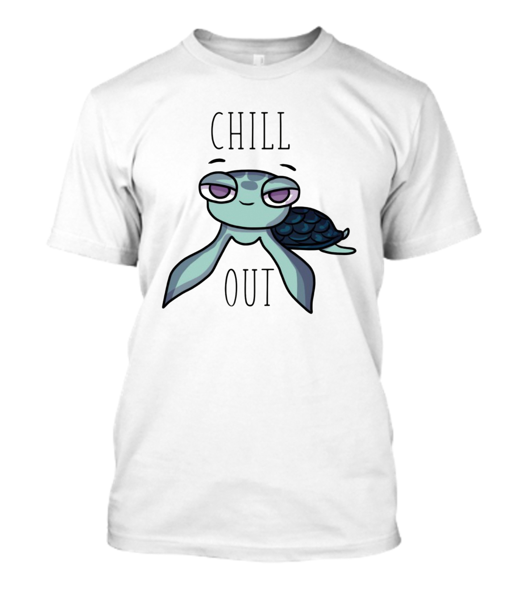 Chill Out With The Relaxed Turtle Charm T-Shirt