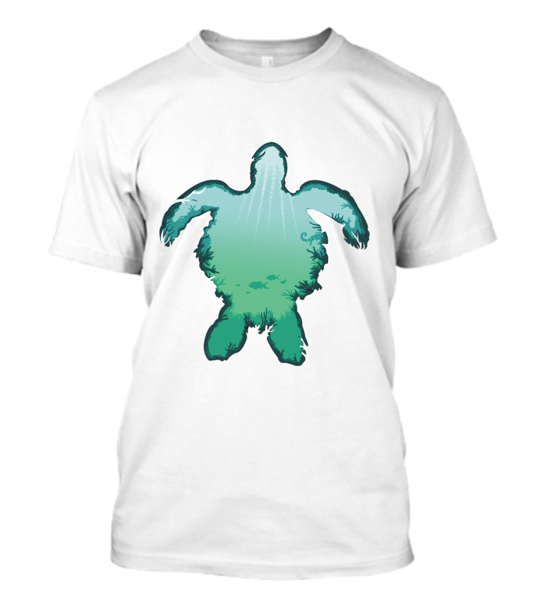 Turtle Green Ocean T-Shirt
