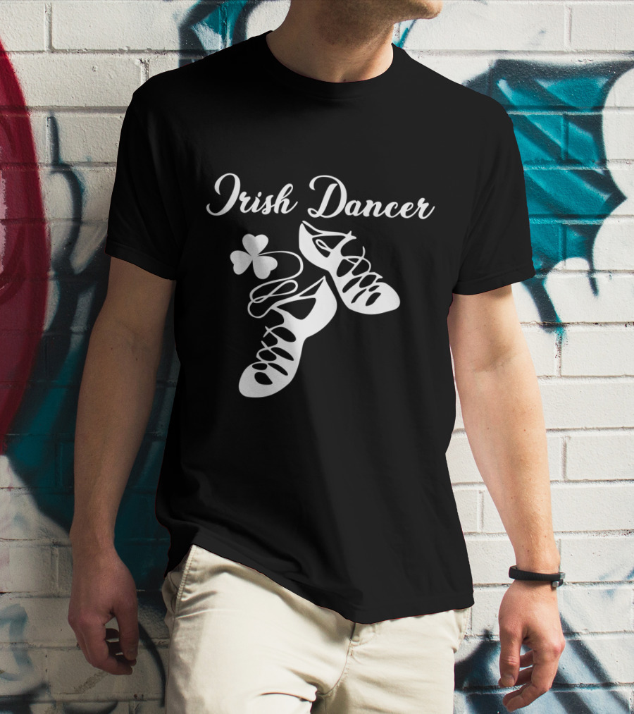 Irish Dancer Shoes Clover T-Shirt