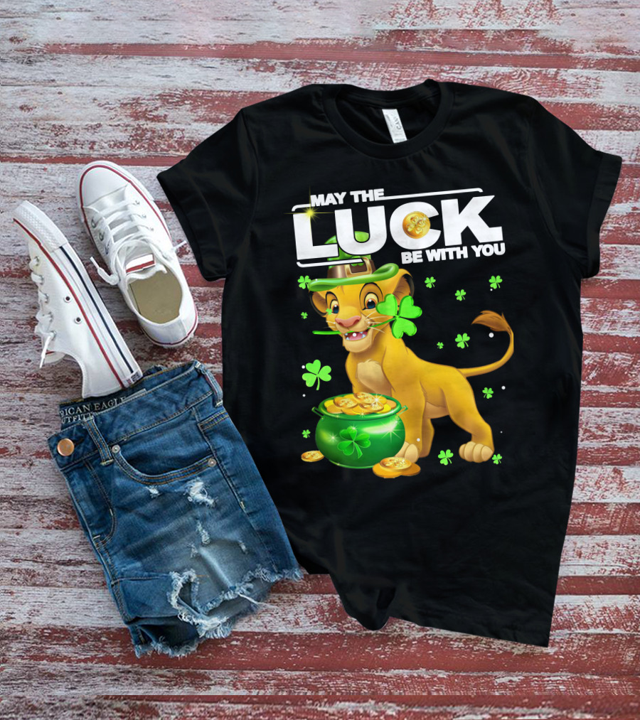 MAY THE LUCK BE WITH YOU Simba Luck T-Shirt