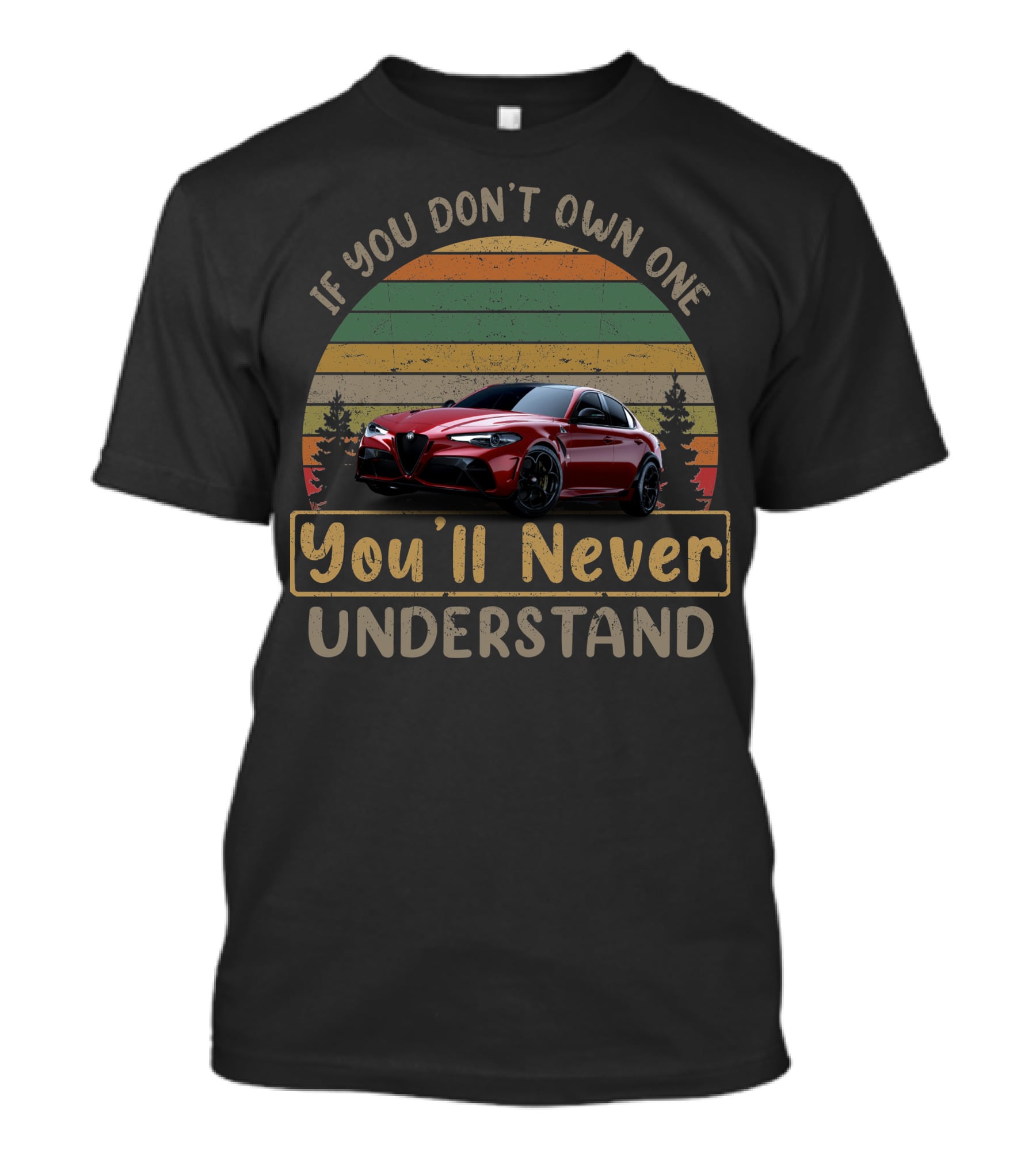 If You Don't Own One Alfa Romeo GTA You'll Never Understand T-Shirt