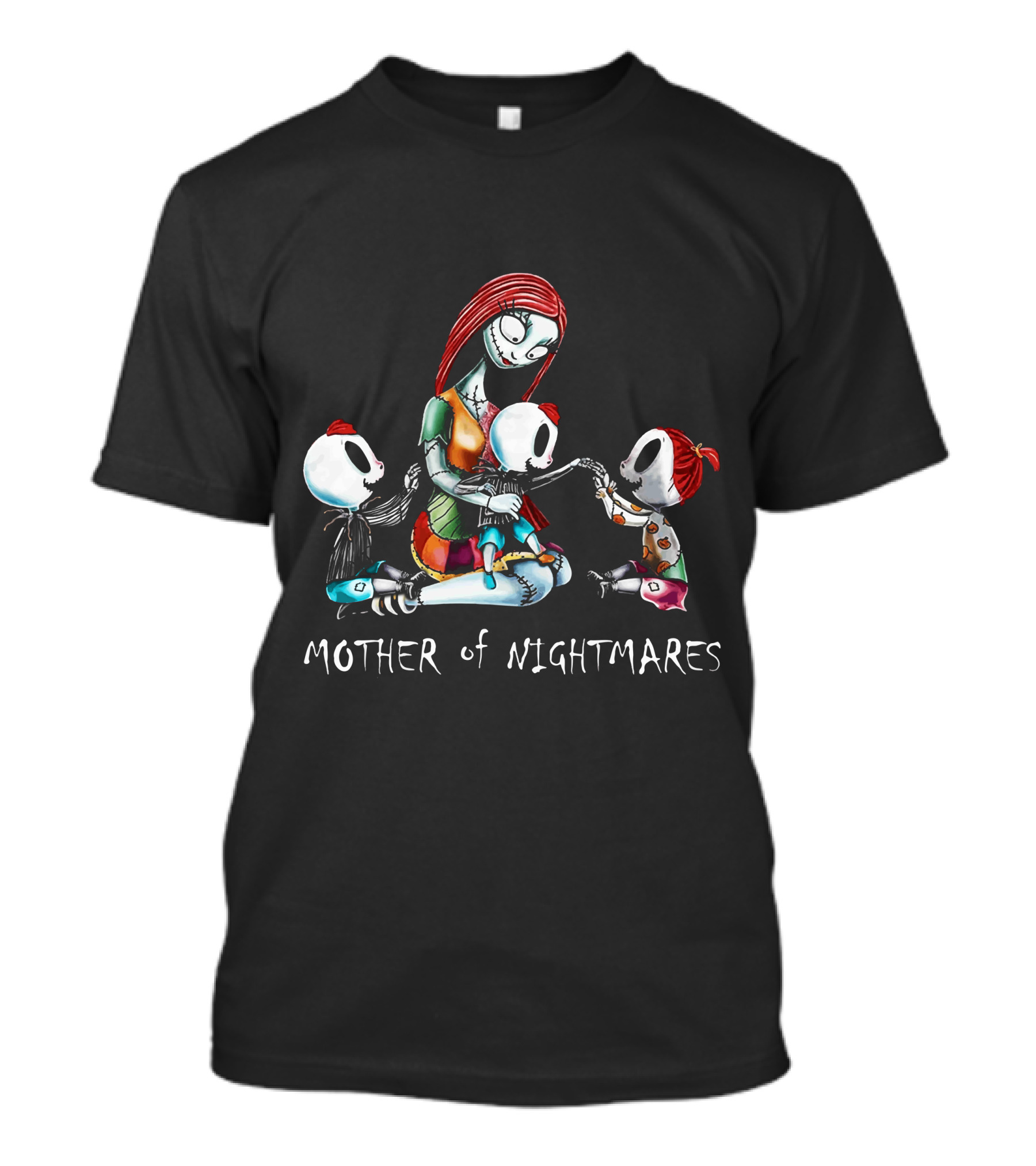 Mother Of Nightmares With Two Boys And One Girl T-Shirt