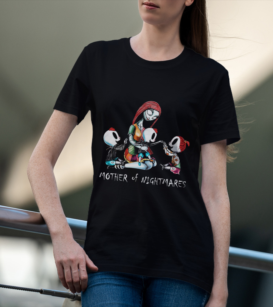 Mother Of Nightmares With Two Boys And One Girl T-Shirt