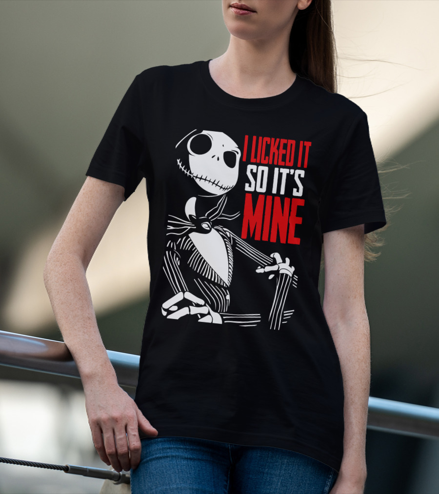 I Licked It So It's Mine Nightmare Large Character T-Shirt