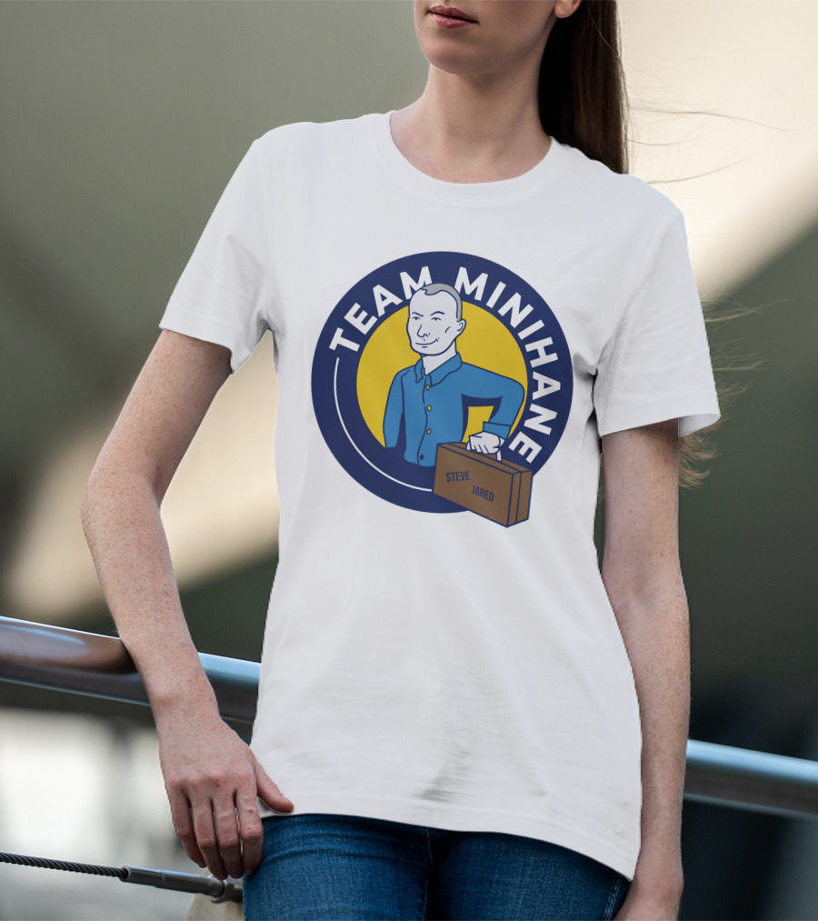 Team Minihane Steve Jared Retro T-Shirt