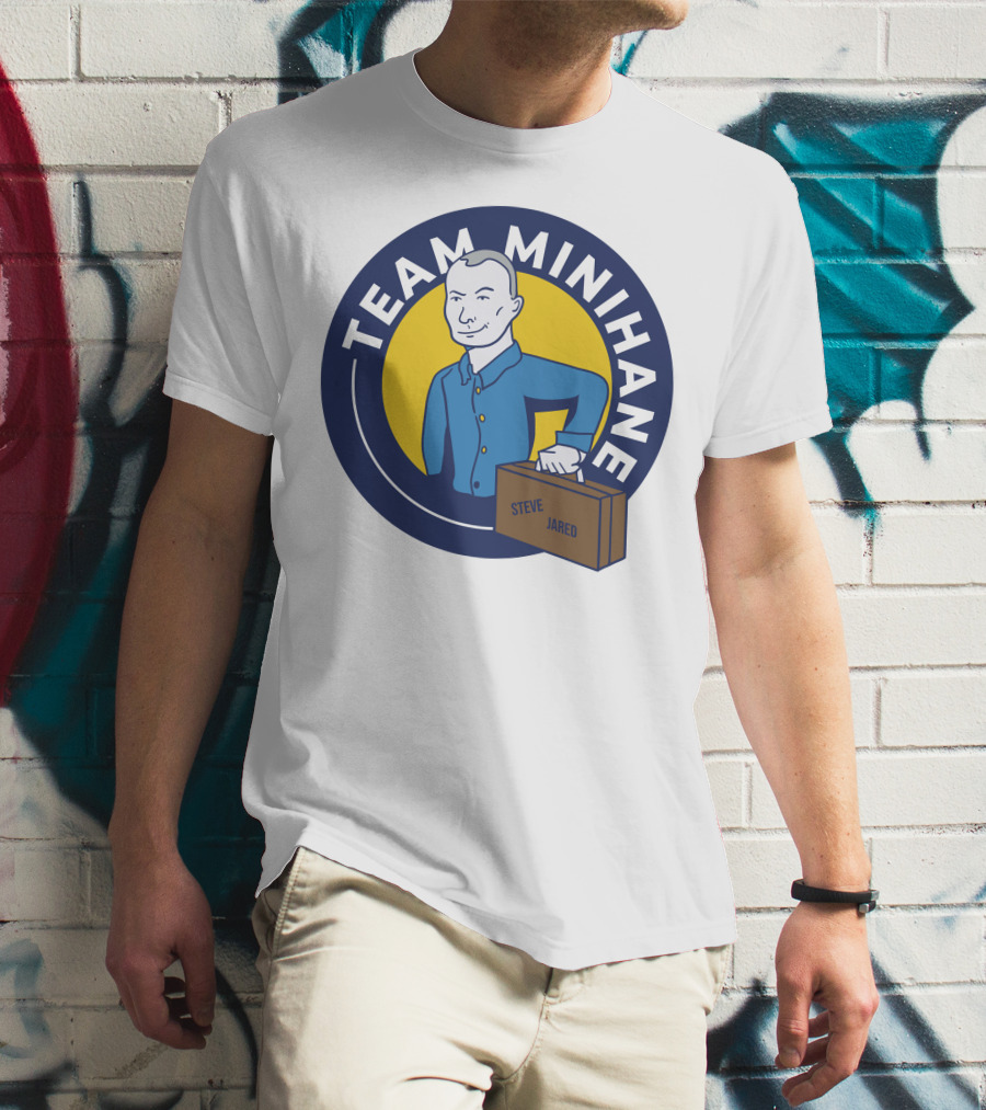Team Minihane Steve Jared Retro T-Shirt