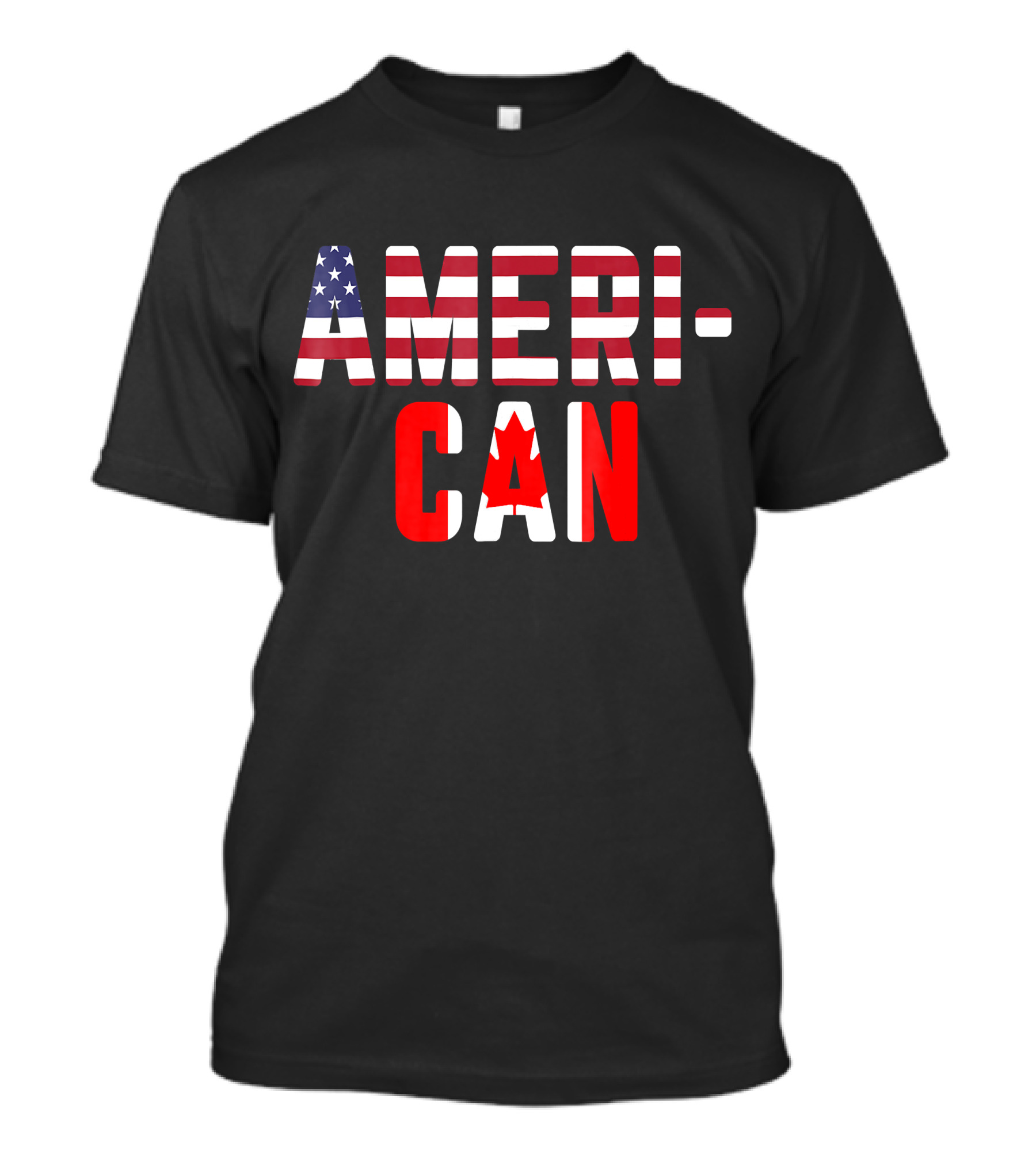 American Canadian Flag America Canada Patriotic Ameri-Can T-Shirt
