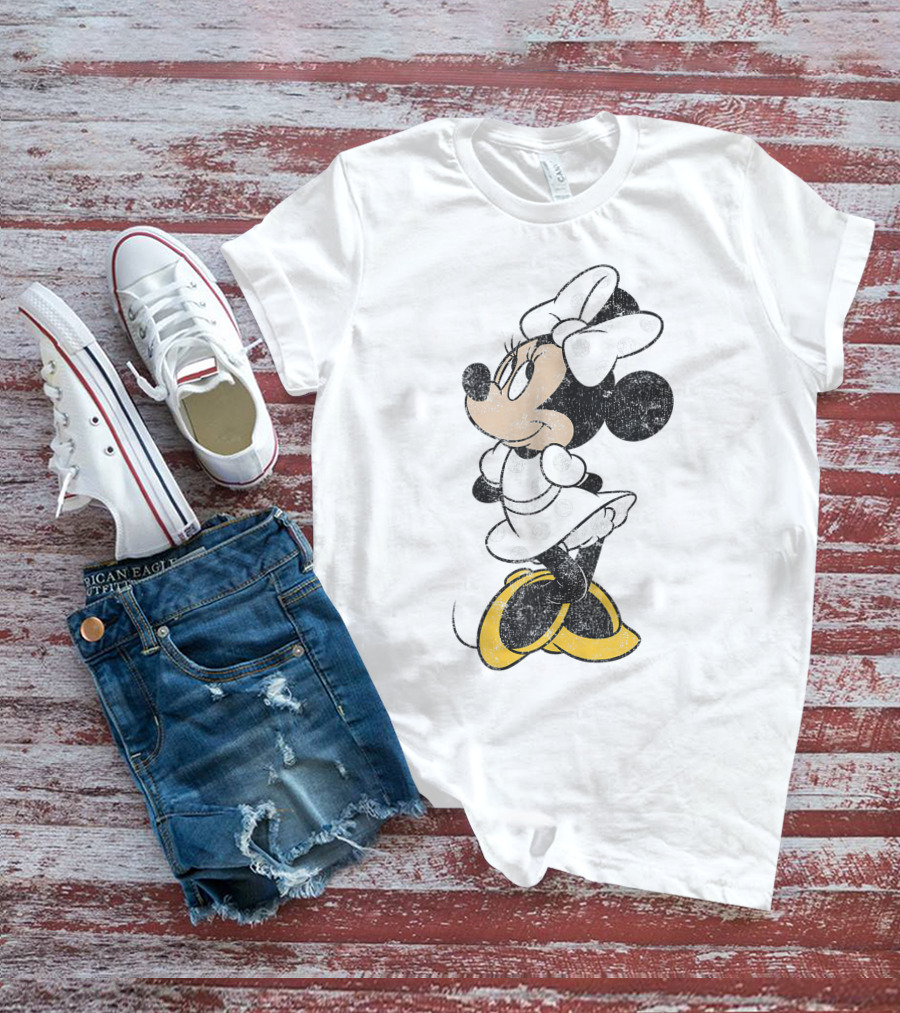 Disney Mickey And Friends Minnie Mouse Vintage Look T-Shirt