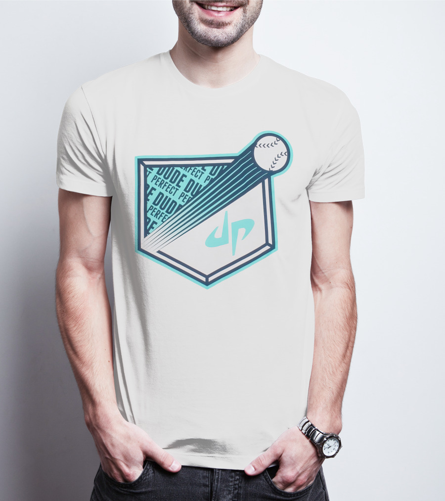 Dude Perfect DP Baseball Pocket T-Shirt