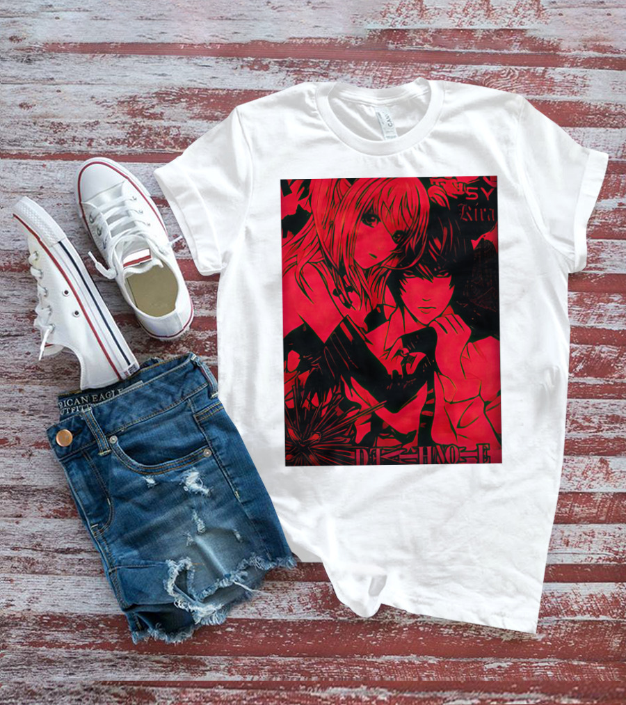 DEATH NOTE Misa Kira Gloom Tomb Shop T-Shirt
