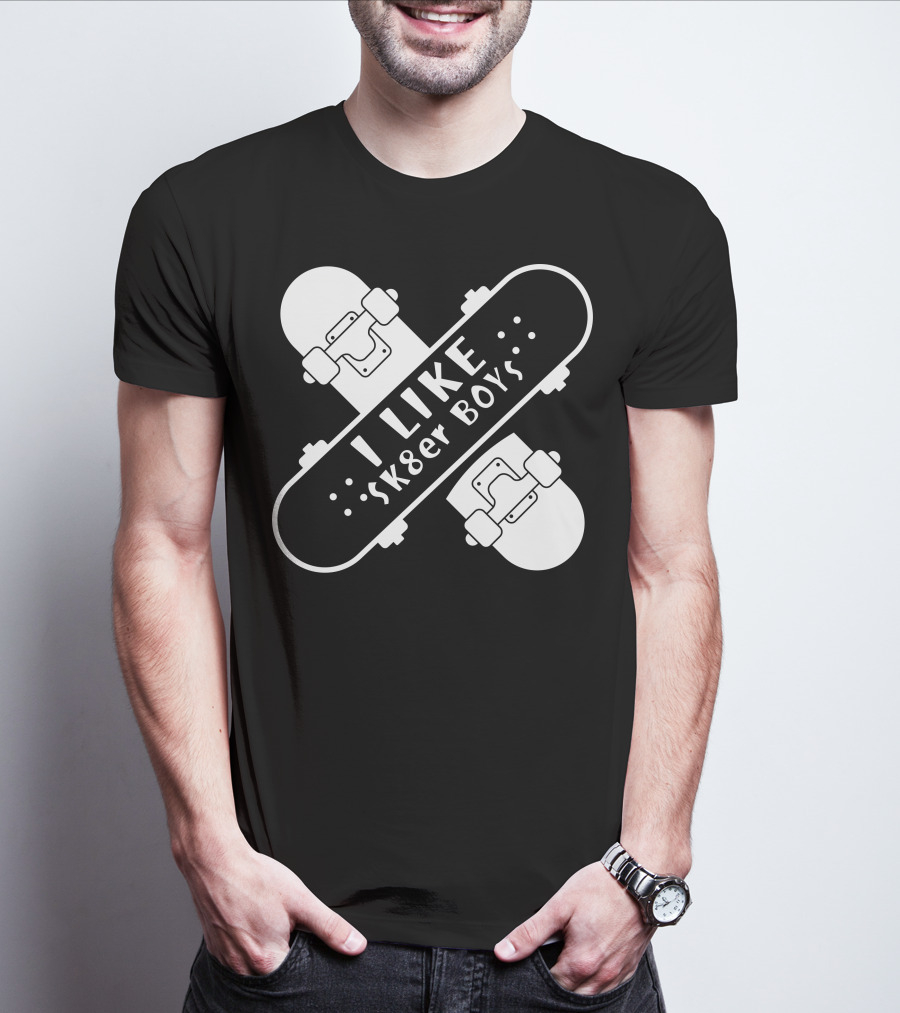 I Like Sk8er Boys T-Shirt