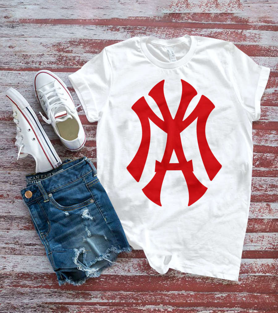 Young Astro Monogram Yankees T-Shirt