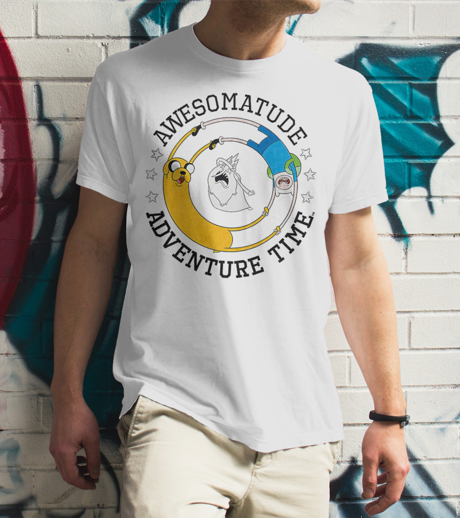 AWESOMATUDE ADVENTURE TIME T-Shirt