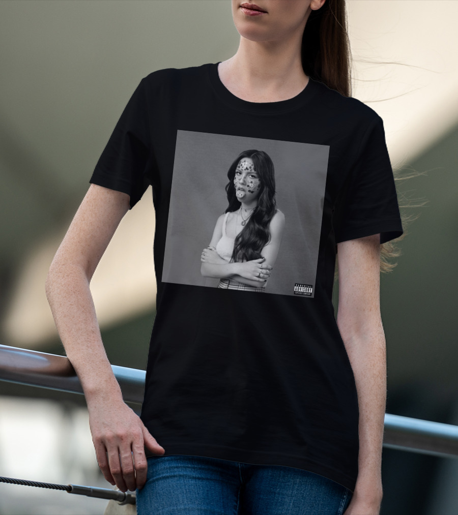Olivia Rodrigo Sour Album Cover Merch T-Shirt
