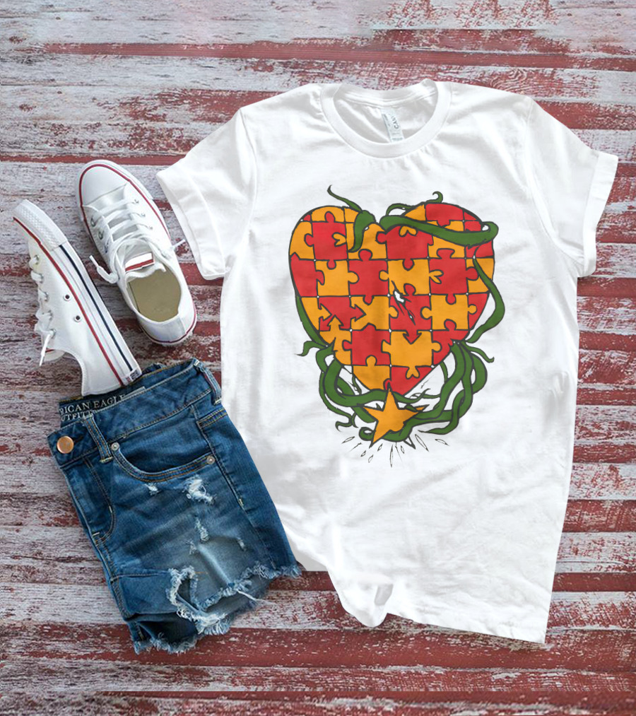 Gallery Dept Heart Puzzle And Vine T-Shirt