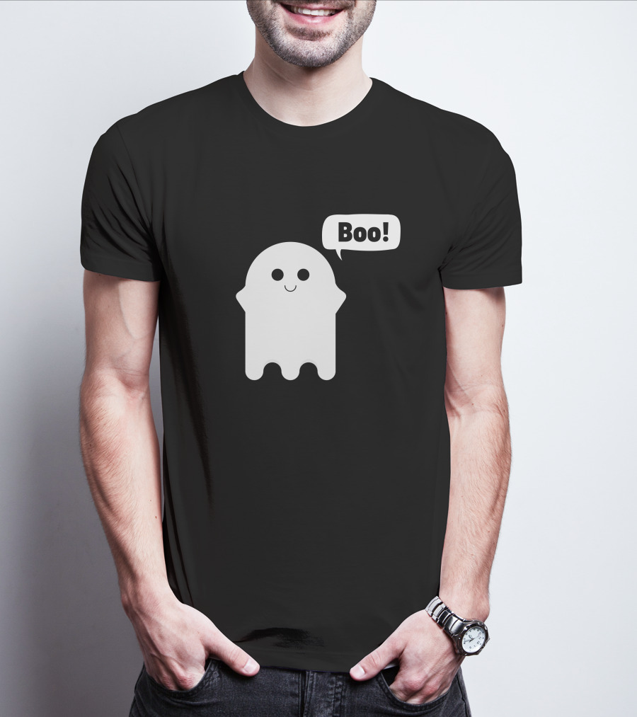 Cute Smiley Ghost Boo Edition T-Shirt