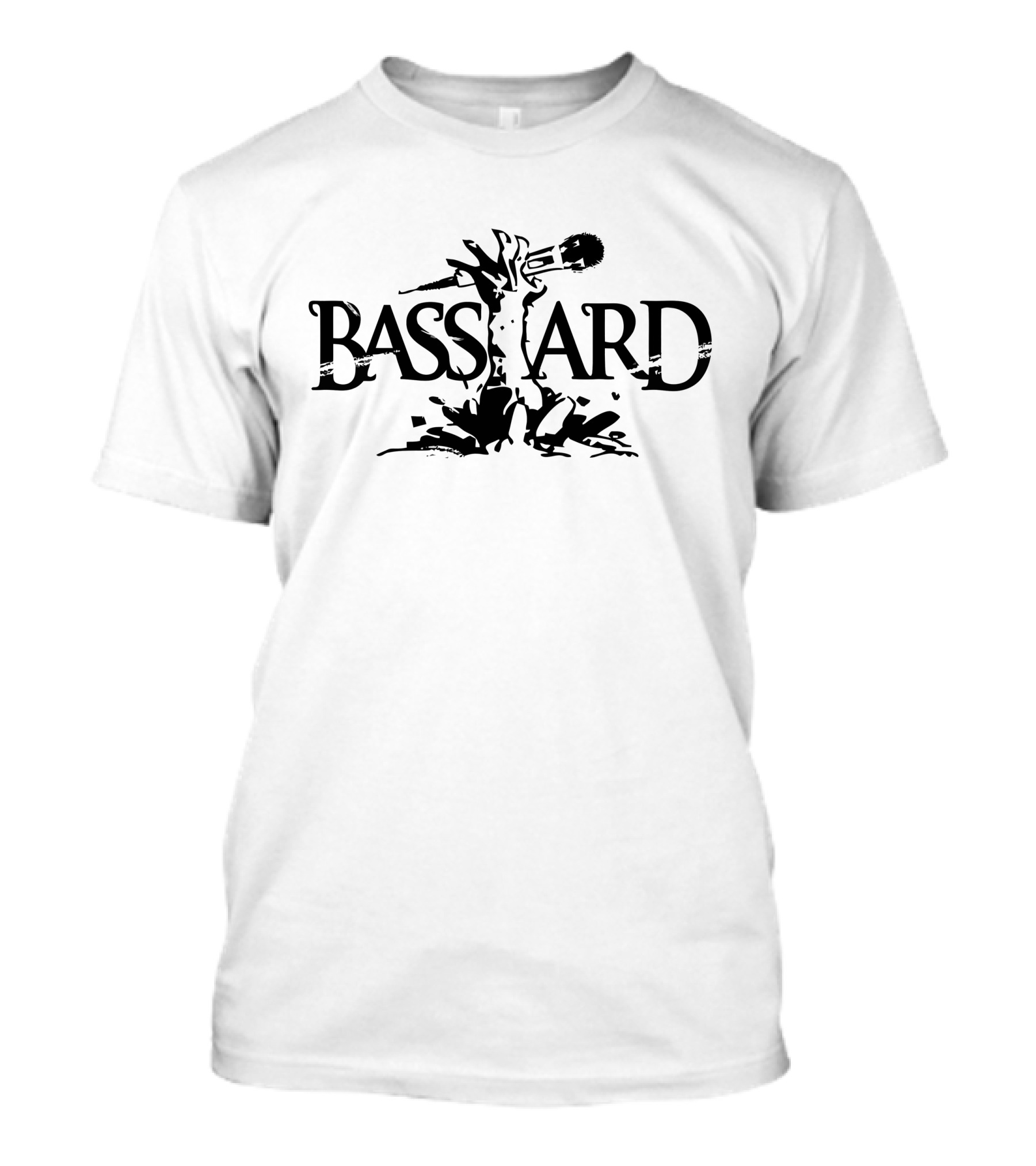 BASSARD Microphone Hand Splash T-Shirt