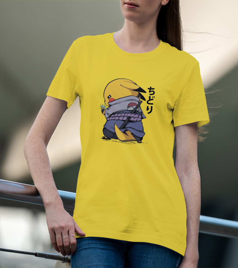Pika Chidori Ninja Mashup For Fans T-Shirt
