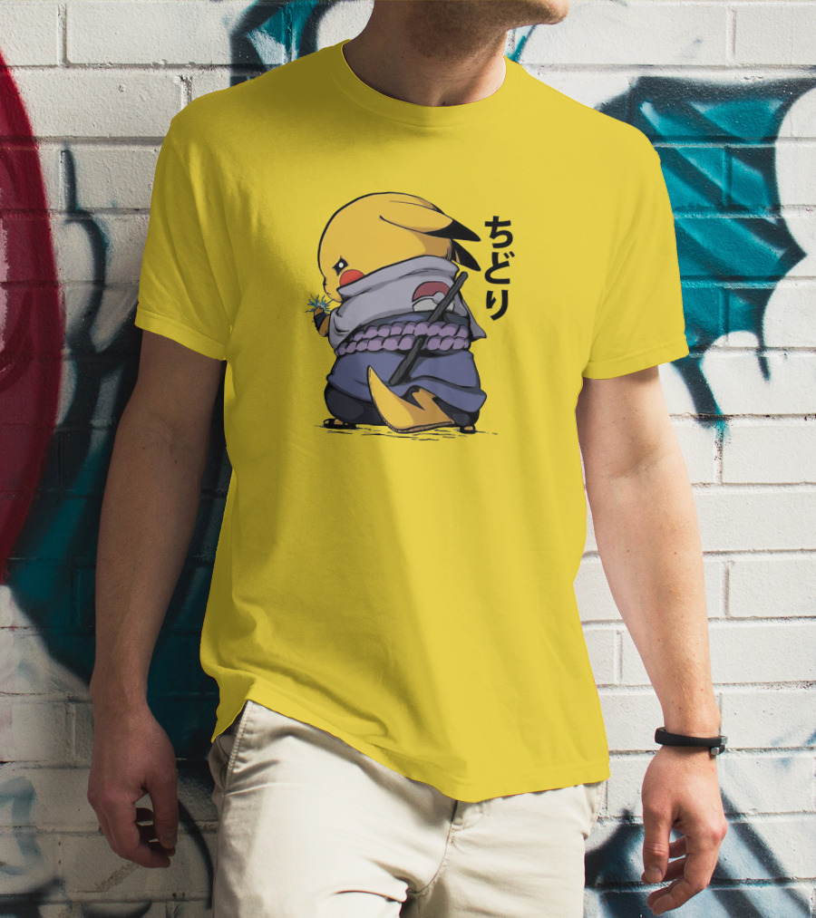 Pika Chidori Ninja Mashup For Fans T-Shirt