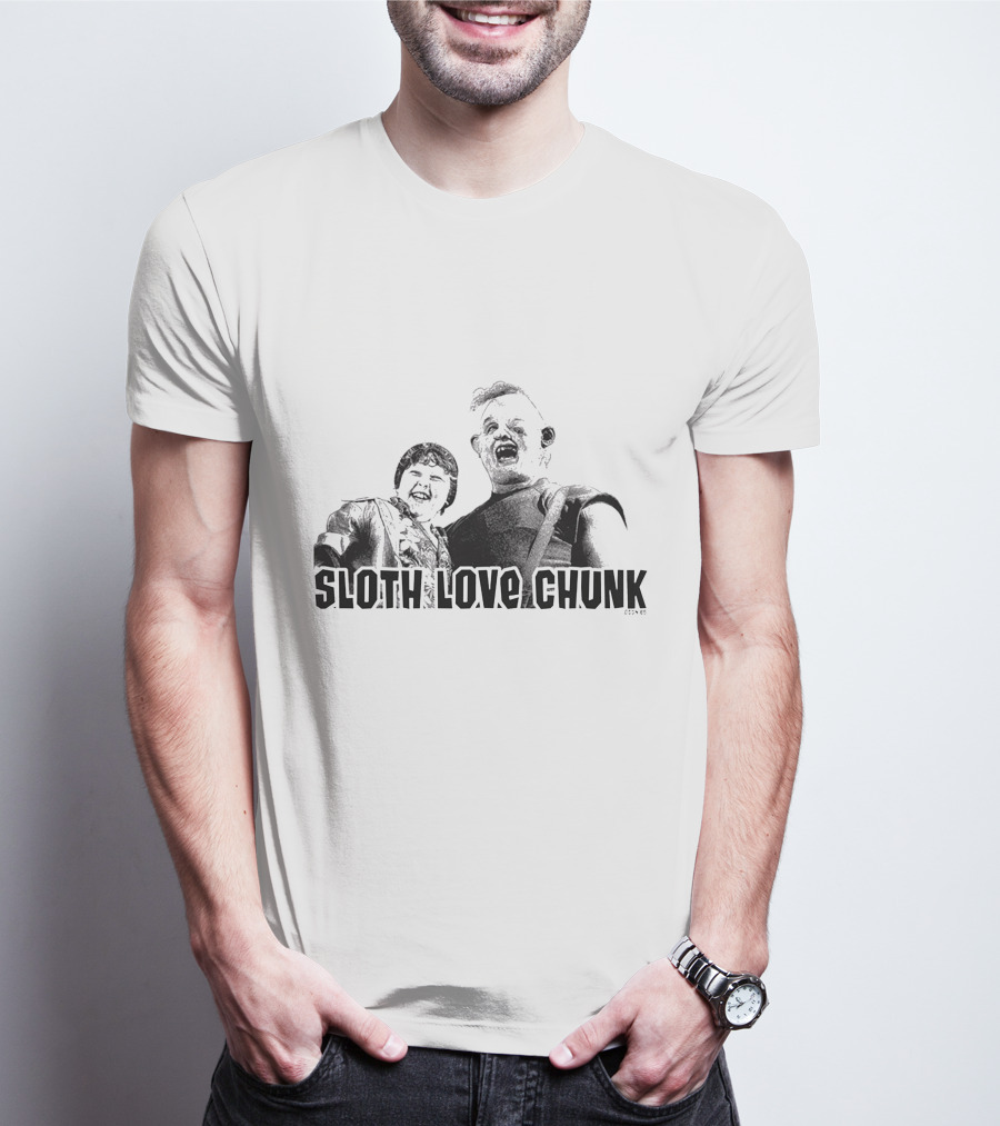 Sloth Love Chunk The Goonies Movie Characters T-Shirt