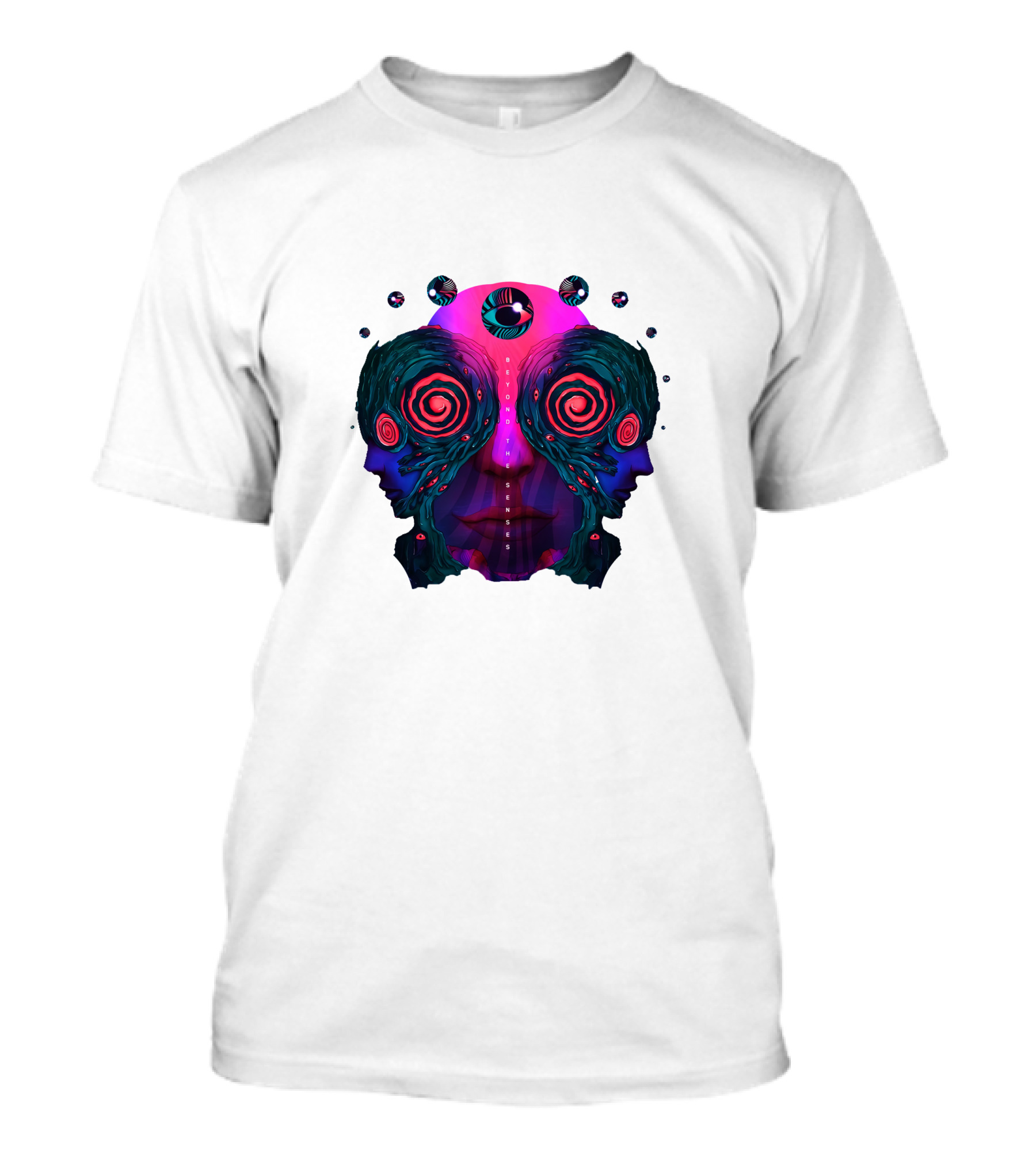 Rezz Beyond The Senses Psychedelic Faces T-Shirt