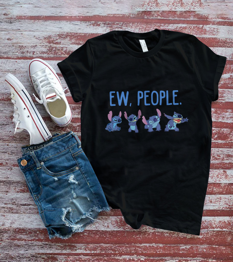 Ew People Stitch Expressions T-Shirt