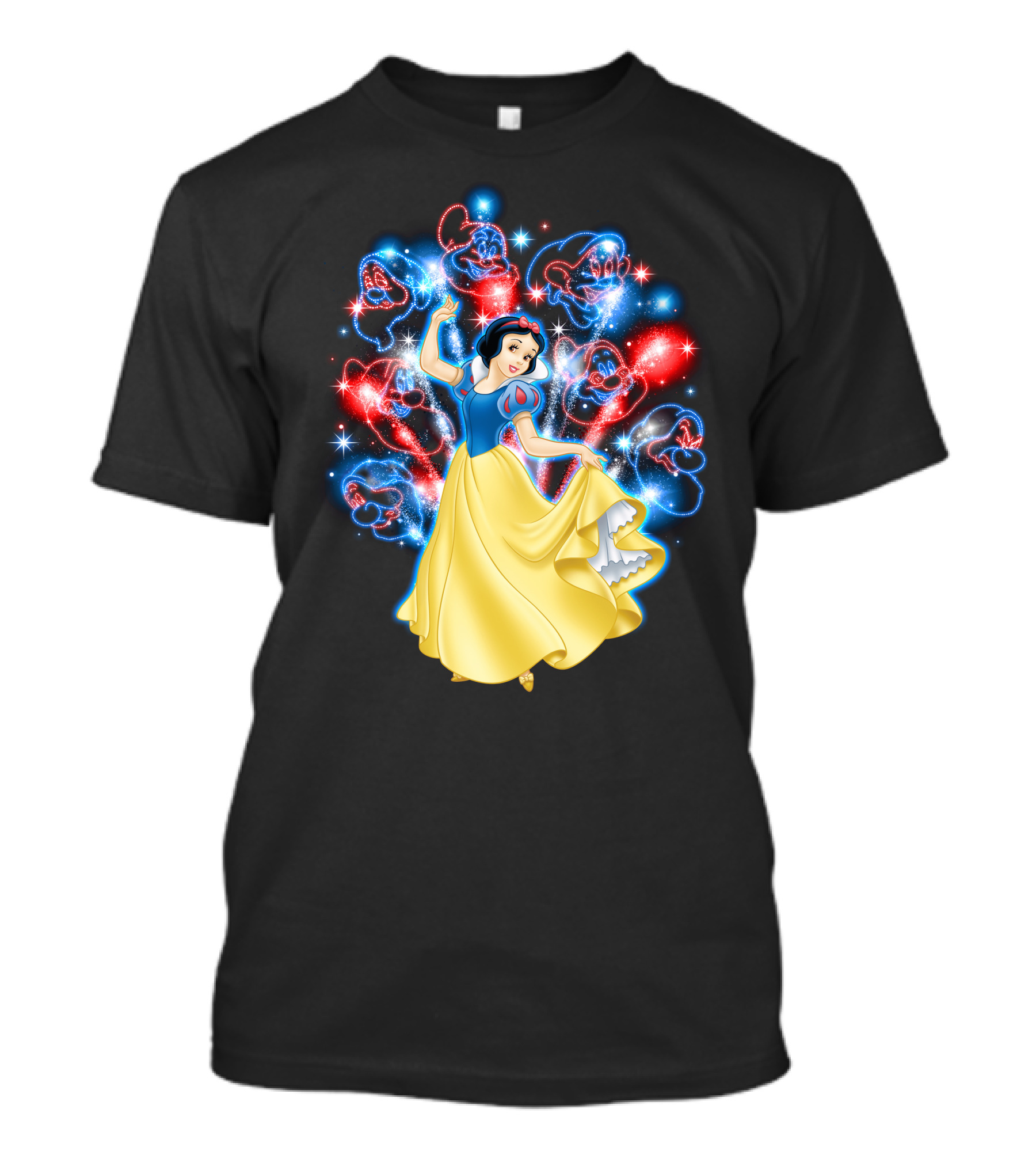 Snow White And Genie Firework Extravaganza T-Shirt