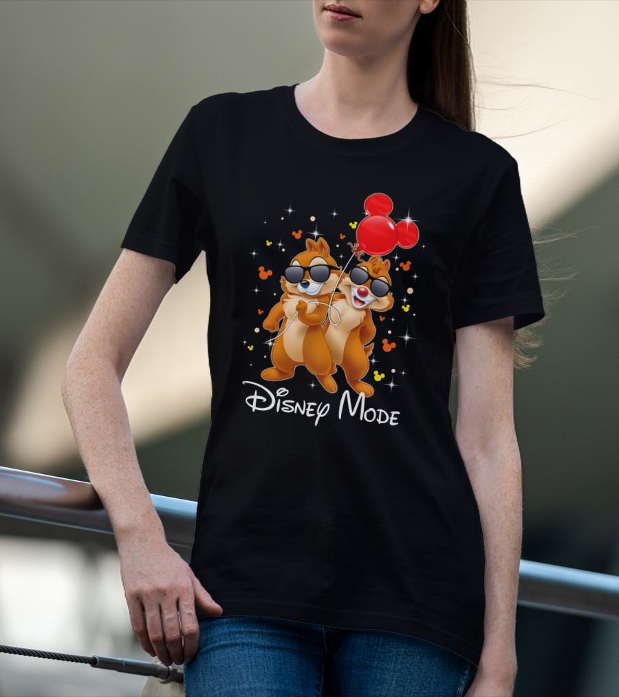 Disney Mode Chip And Dale Balloon Fun T-Shirt