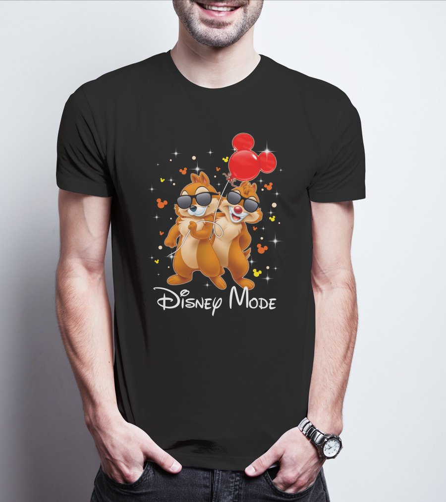 Disney Mode Chip And Dale Balloon Fun T-Shirt