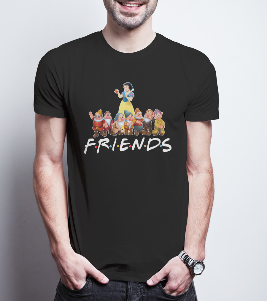 Snow White Seven Dwarfs Friends Reunion T-Shirt
