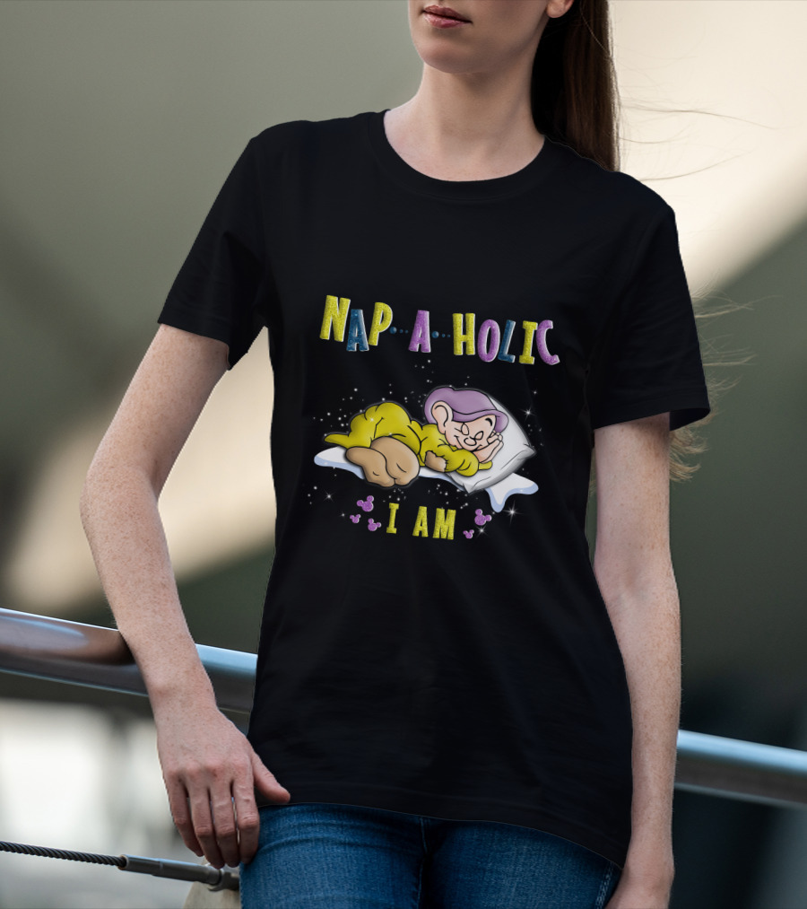 Napaholic I Am Dopey Sleeping Iconic T-Shirt